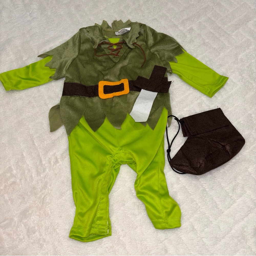 🐰 Peter Pan Baby Costume